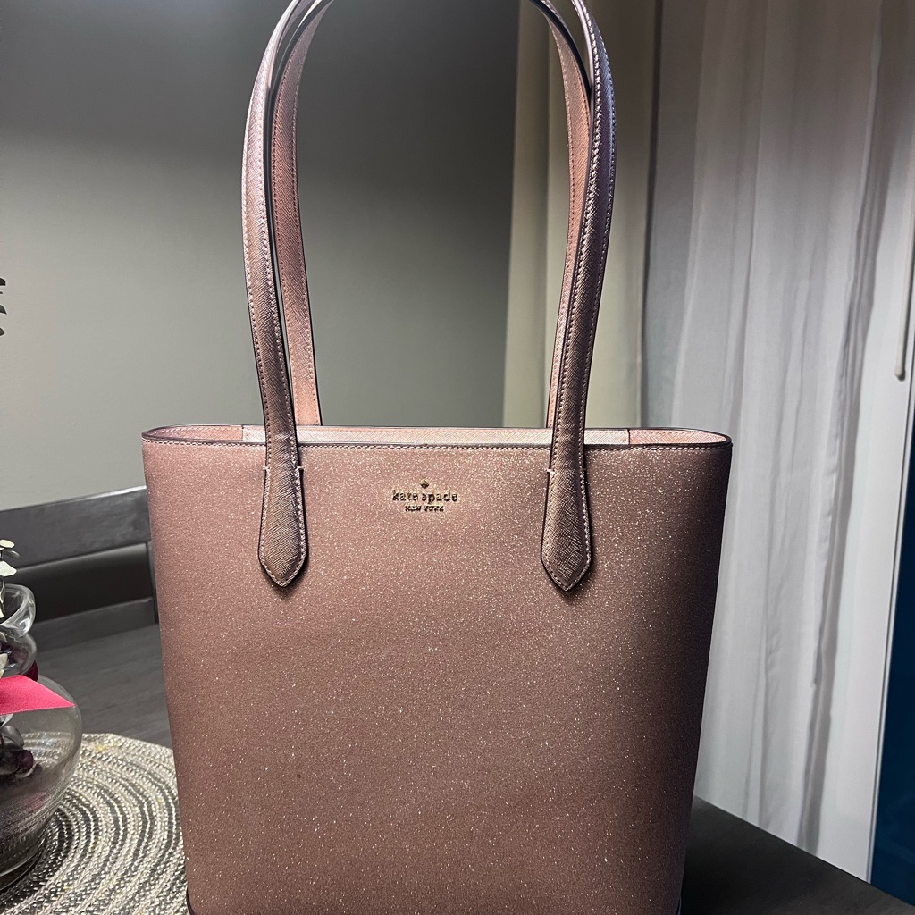 A Kate Spade Rose Gold Tote